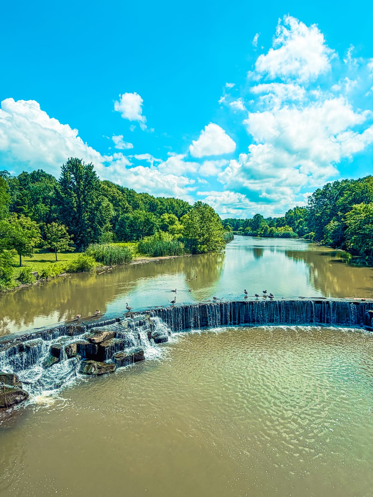 Waterfall at Cleveland Metroparks